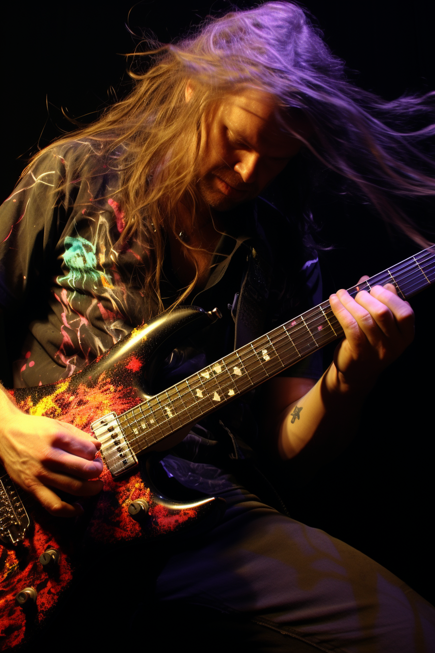 rock808 Playing Guitar